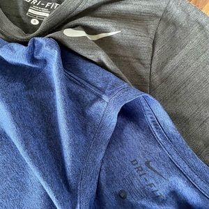 Two Nike Dry Fit Tshirts